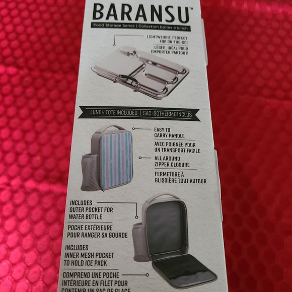 Baransu Stainless Steel Lunch box - Picture 2 of 10
